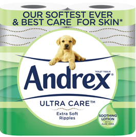 Andrex® Ultra Care Toilet Tissue
