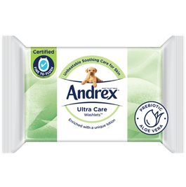 Andrex® Ultra Care Washlets™ Moist Toilet Tissue