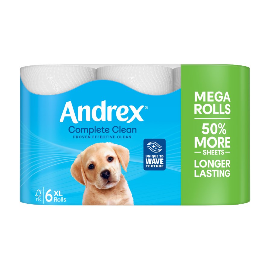Andrex Complete Clean Pack