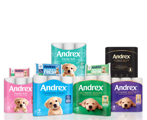 Andrex range of products