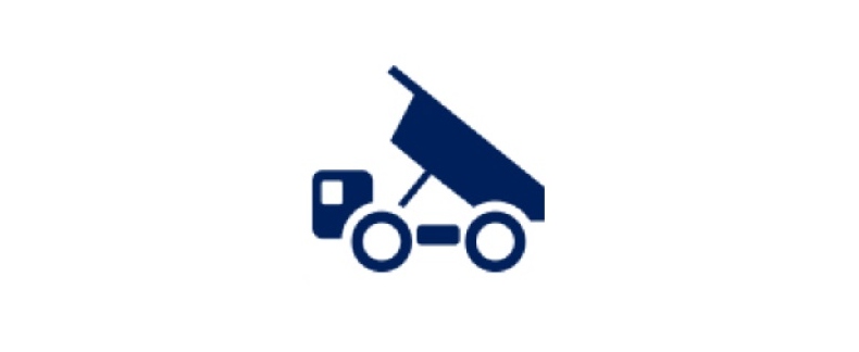 Dump truck icon