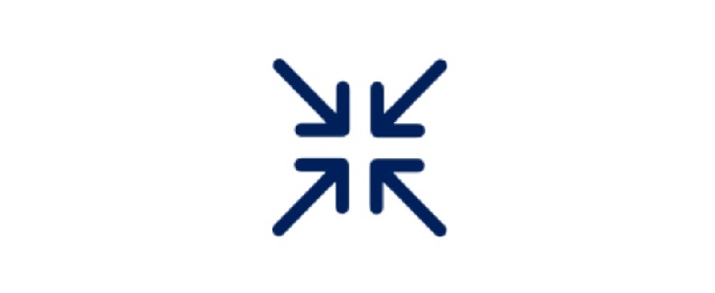 Four arrows pointing towards each other